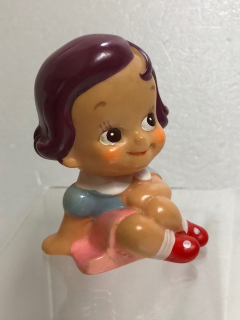 第一勧業銀行 のばらチャン ソフビ人形 貯金箱 8．2cm 当時物 企業