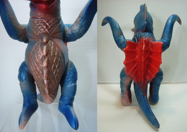 レア☆ブルマァク ゴジラ ガイガン ソフビ人形 21．3cm