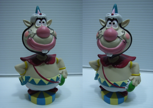 2体セット☆ハクション大魔王・アクビちゃん☆首ふり人形☆陶器製