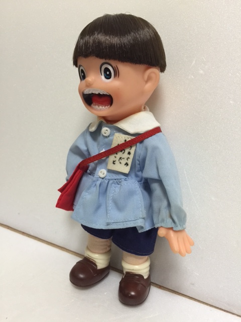 ポピー まことちゃん 人形 19．3cm 当時物 楳図かずお アニメ