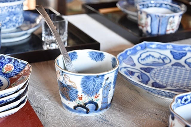 蕎麦猪口を楽しむ - 生活骨董と古布のアンティークショップ antique TANTRA