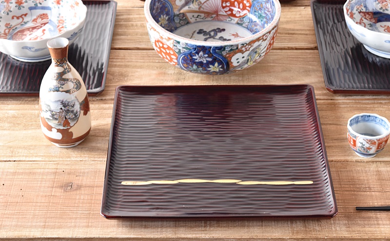 会席膳 盆 - 生活骨董と古布のアンティークショップ antique TANTRA