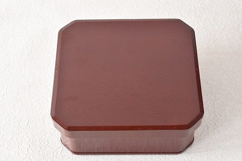 天然木製漆塗 溜塗 大徳寺弁当 5客セット 茶懐石道具 点心 縁高