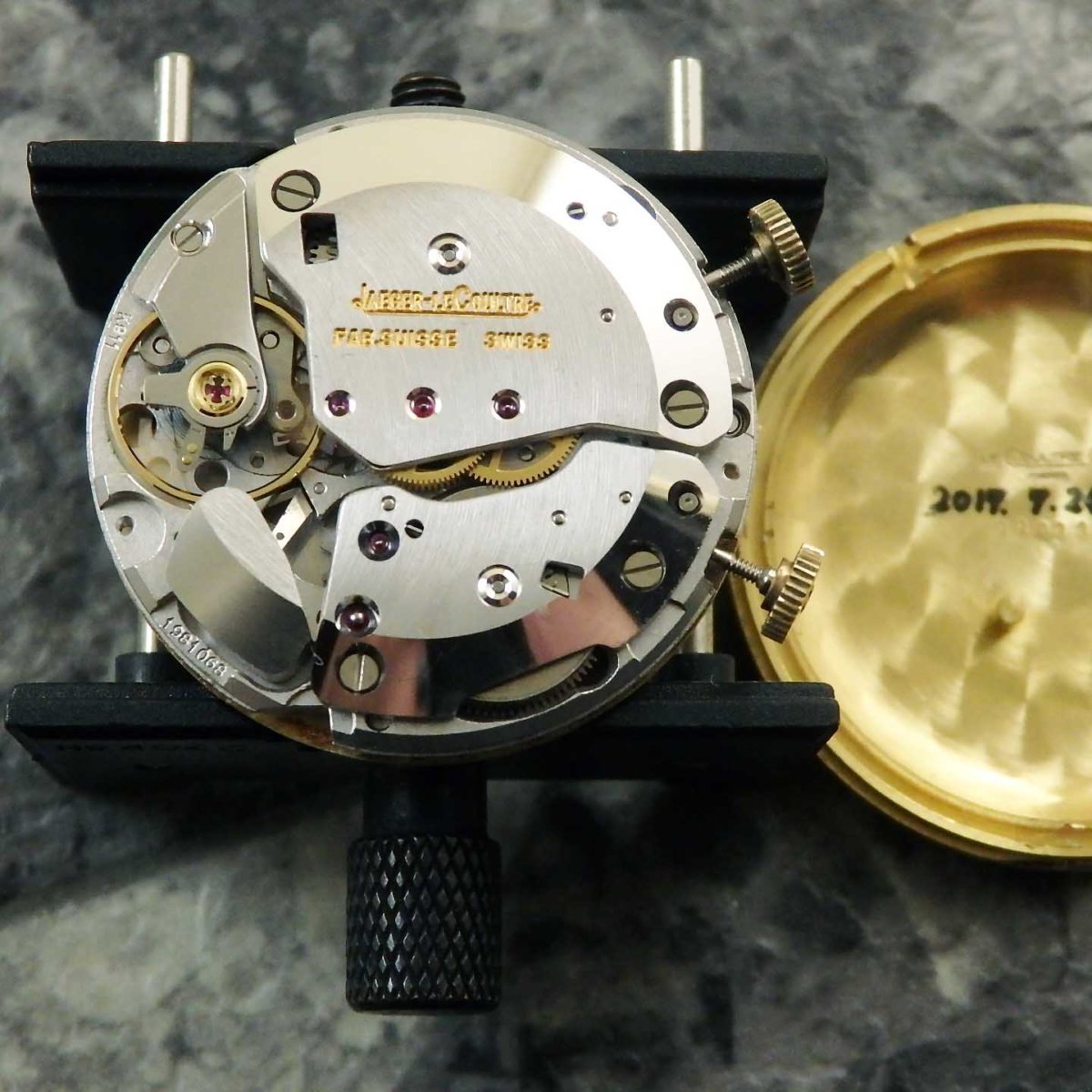 ジャガー・ルクルト トラベルウォッチ 稀少 スクエア アンティーク