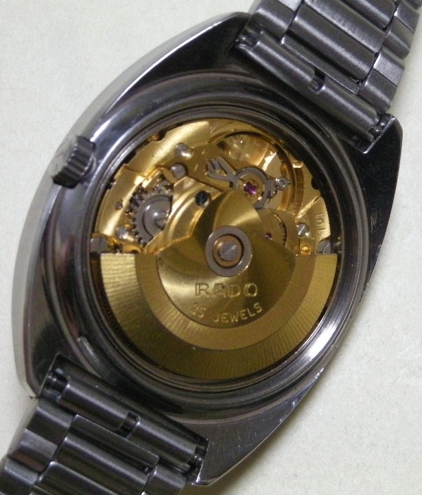 ラドー・マンチェスター【スイス】1970年代紳士自動巻き・7面