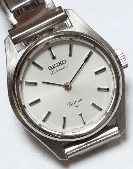 セイコーベルフィーナ・昭和40年代の婦人用自動巻き - アンティーク
