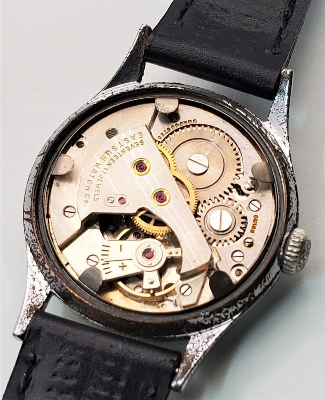 EASTSUN・スイス製・小さな紳士用手巻き・アップライトインデックス