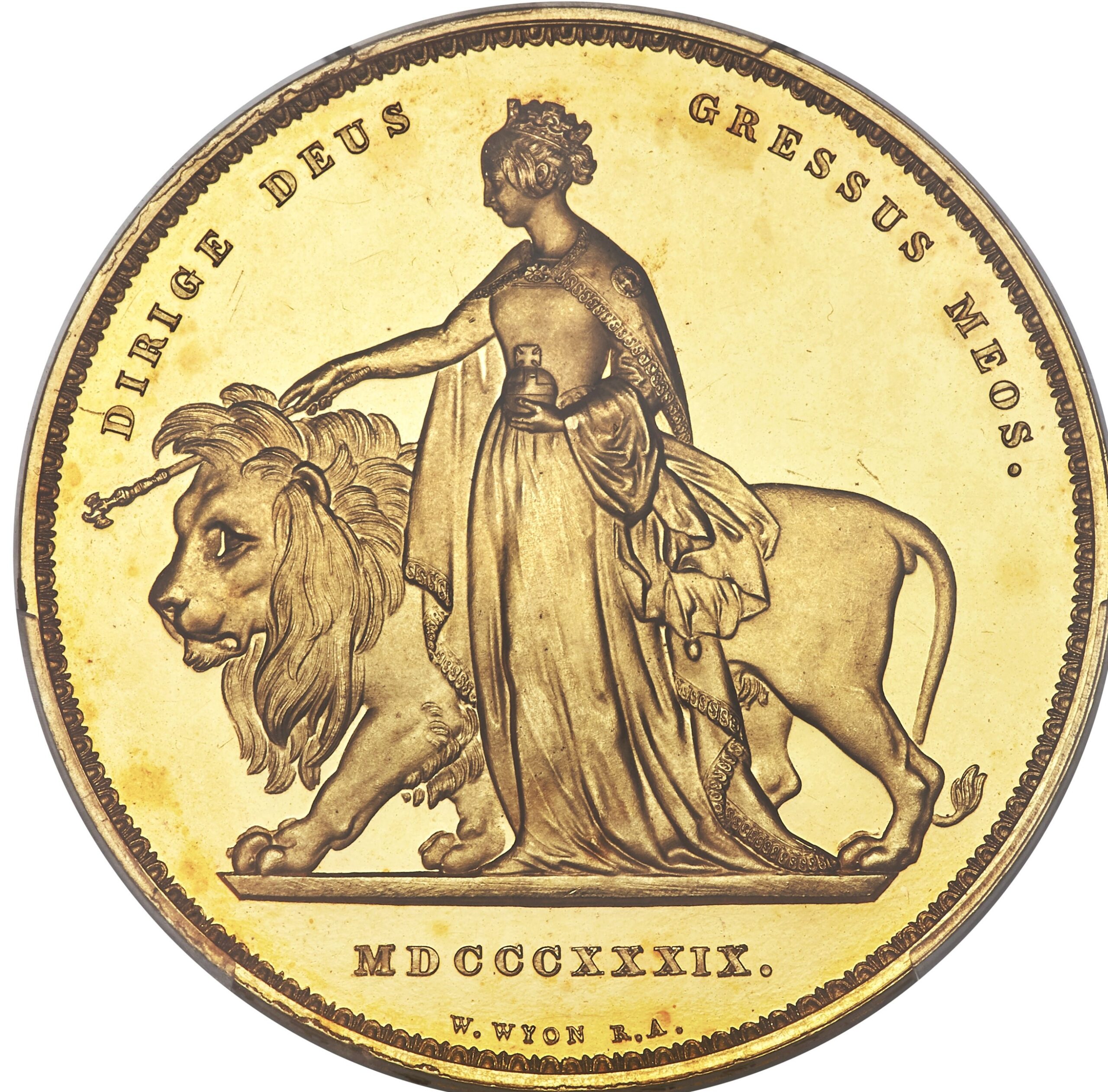 1839年元祖ウナライオンが巻き込まれた！ | アンティークコインプラネット