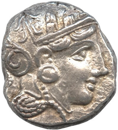 アテネのテトラドラクマ銀貨【古代ギリシャ】 - のんびりアンティーク