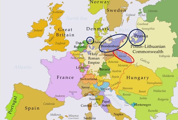 フリードリヒ2世の1ピアストル銀貨（プロイセン） - のんびり