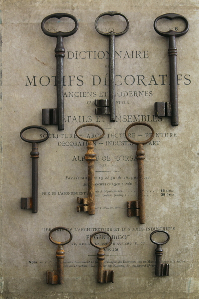 アンティークキー イギリス フランス 鍵 【Antiques Truffle 京都 鹿ケ谷】
