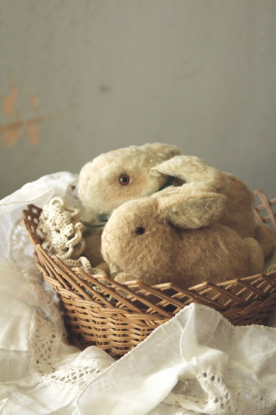 アンティークぬいぐるみ ウサギ chad valley farnells's alpha toys