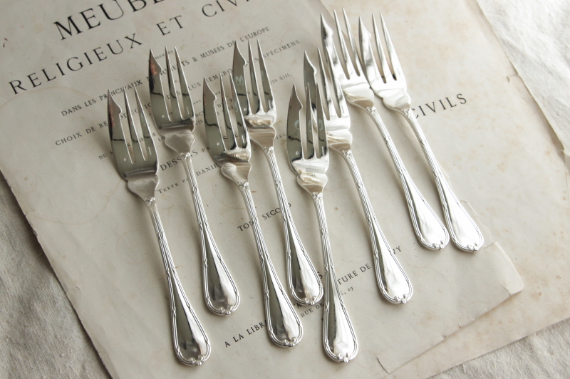 アンティーククリストフル リュバン christofle rubans フィッシュ