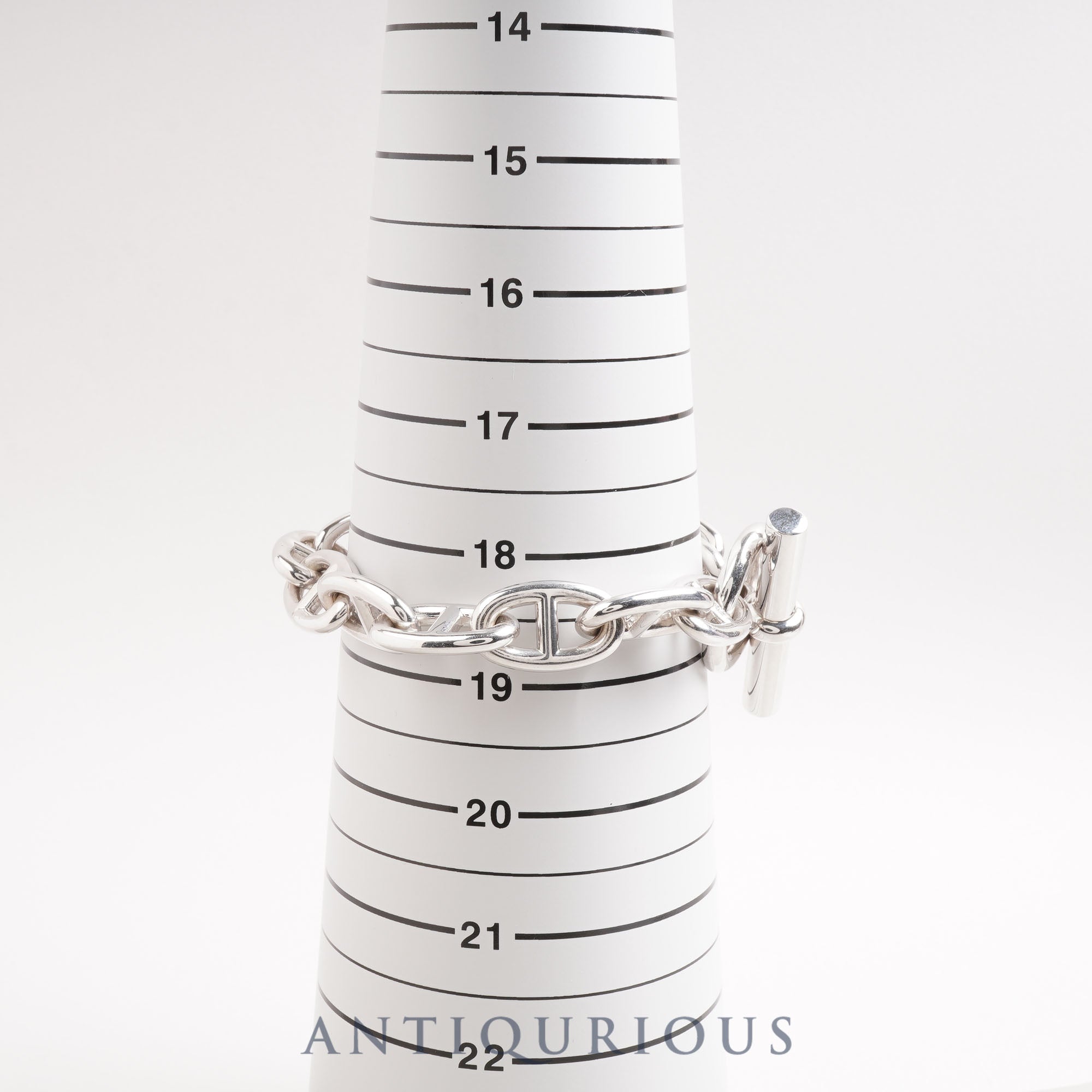 エルメス ブレスレット シェーヌダンクル TGM 12コマ マルジェラ期