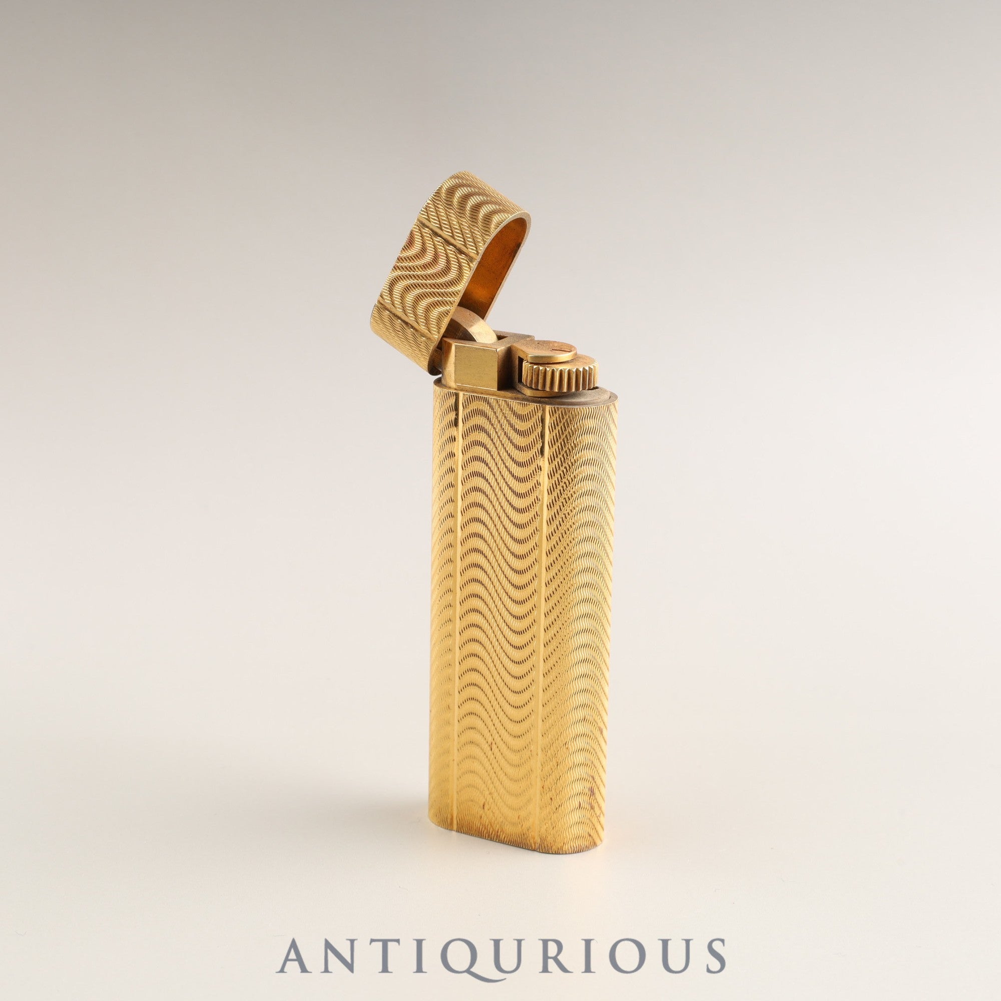 カルティエ ライター オーバル 波模様 GP | 東京銀座のヴィンテージ