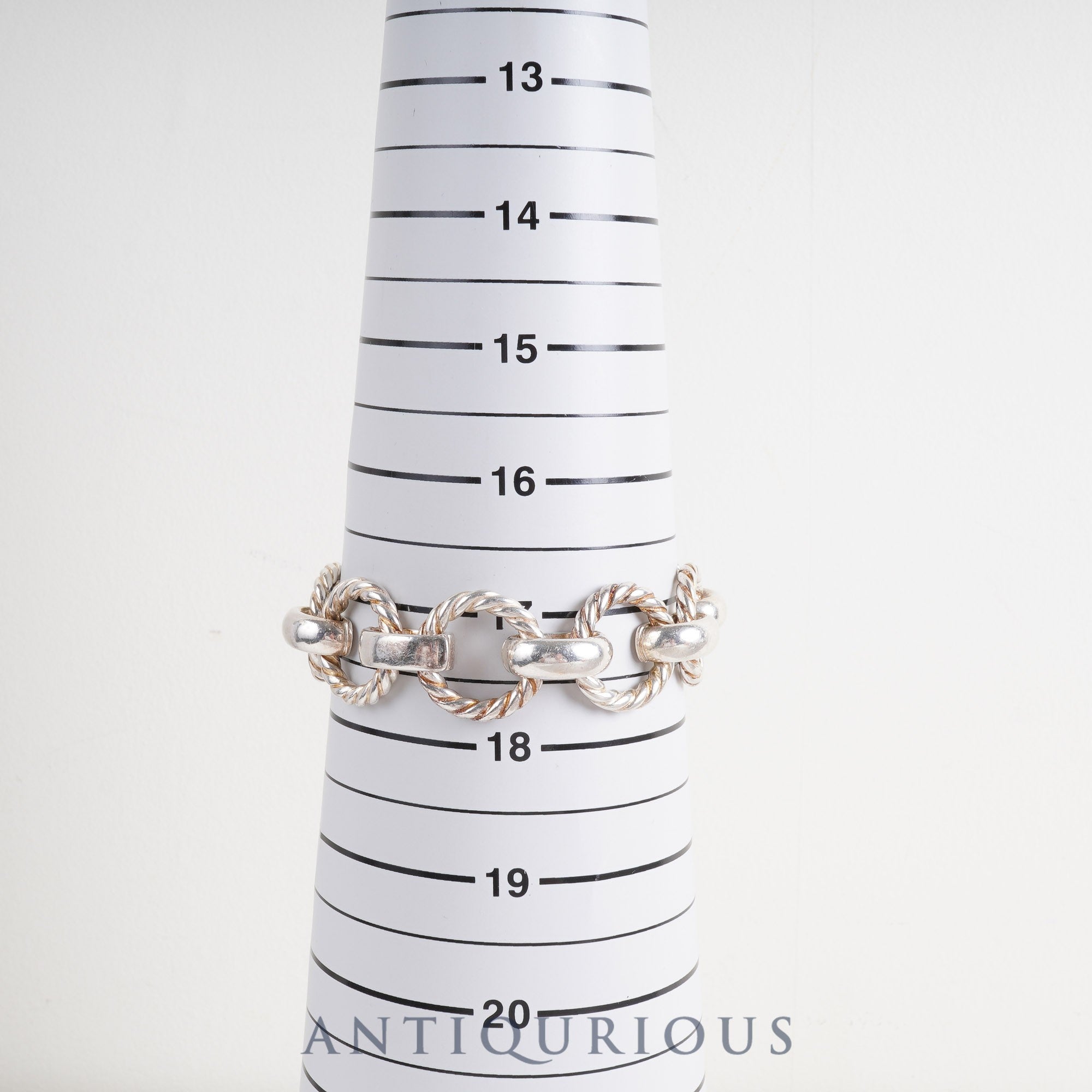 ティファニー ブレスレット ツイスト サークル ヴィンテージ SV925