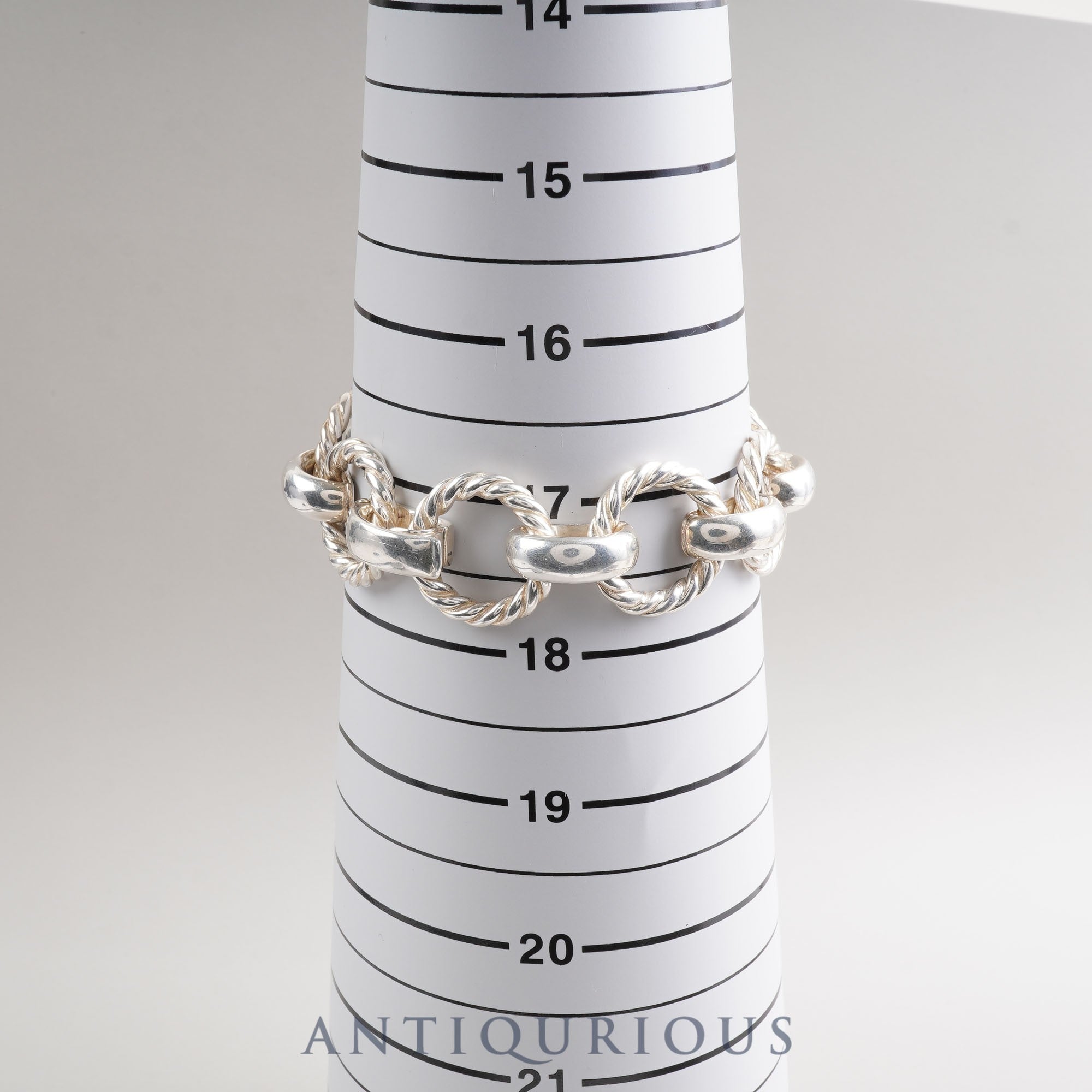 ティファニー ブレスレット ツイスト サークル ヴィンテージ SV925