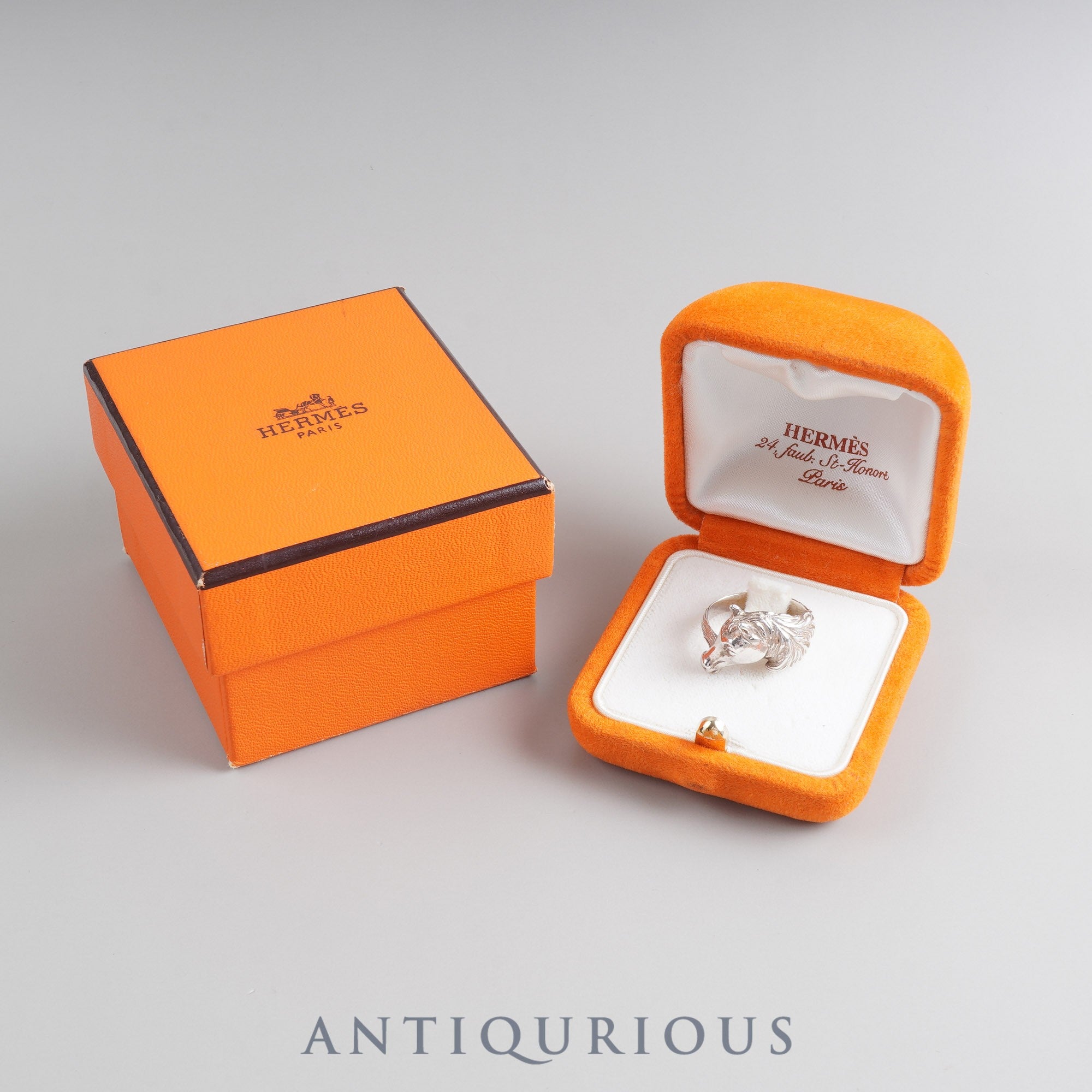 エルメス リング シュバルホース SV925 約12号 箱 ケース | 東京銀座の