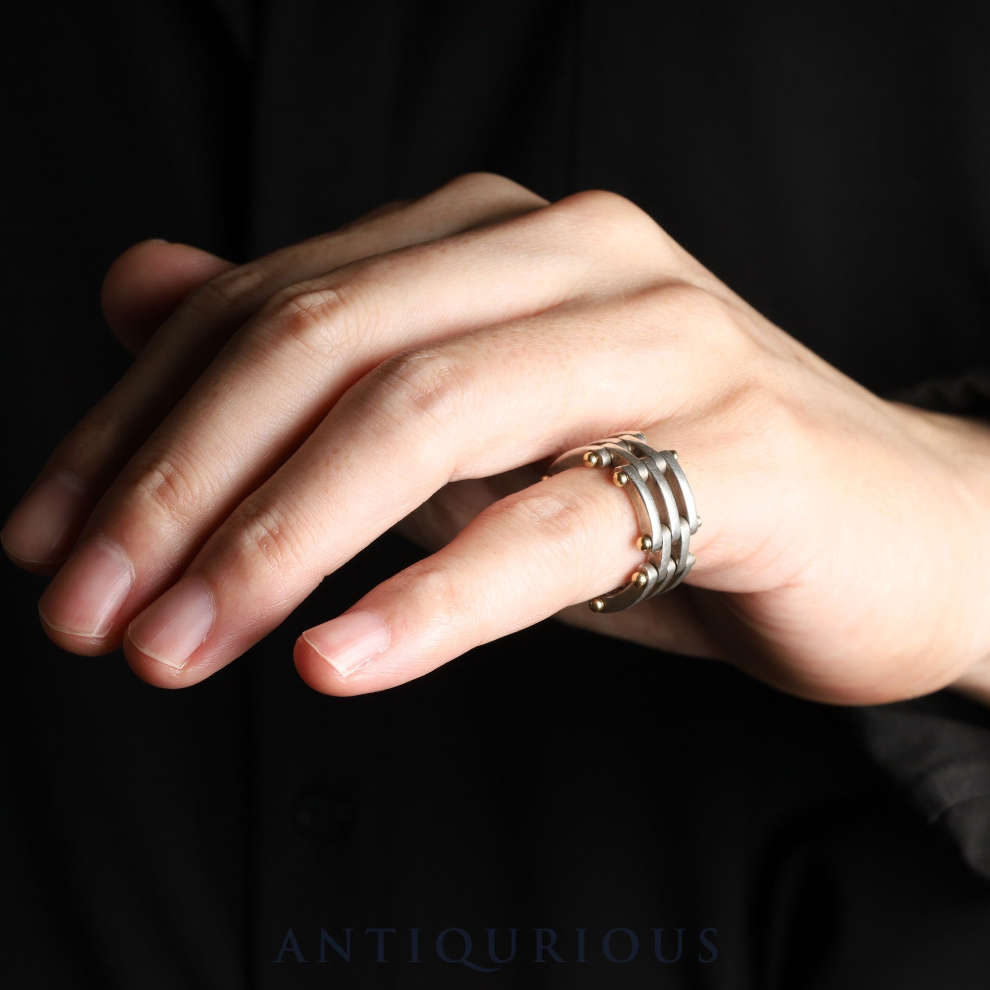 ティファニー リング ゲート SV925/750 約12号 箱 カード 保存袋