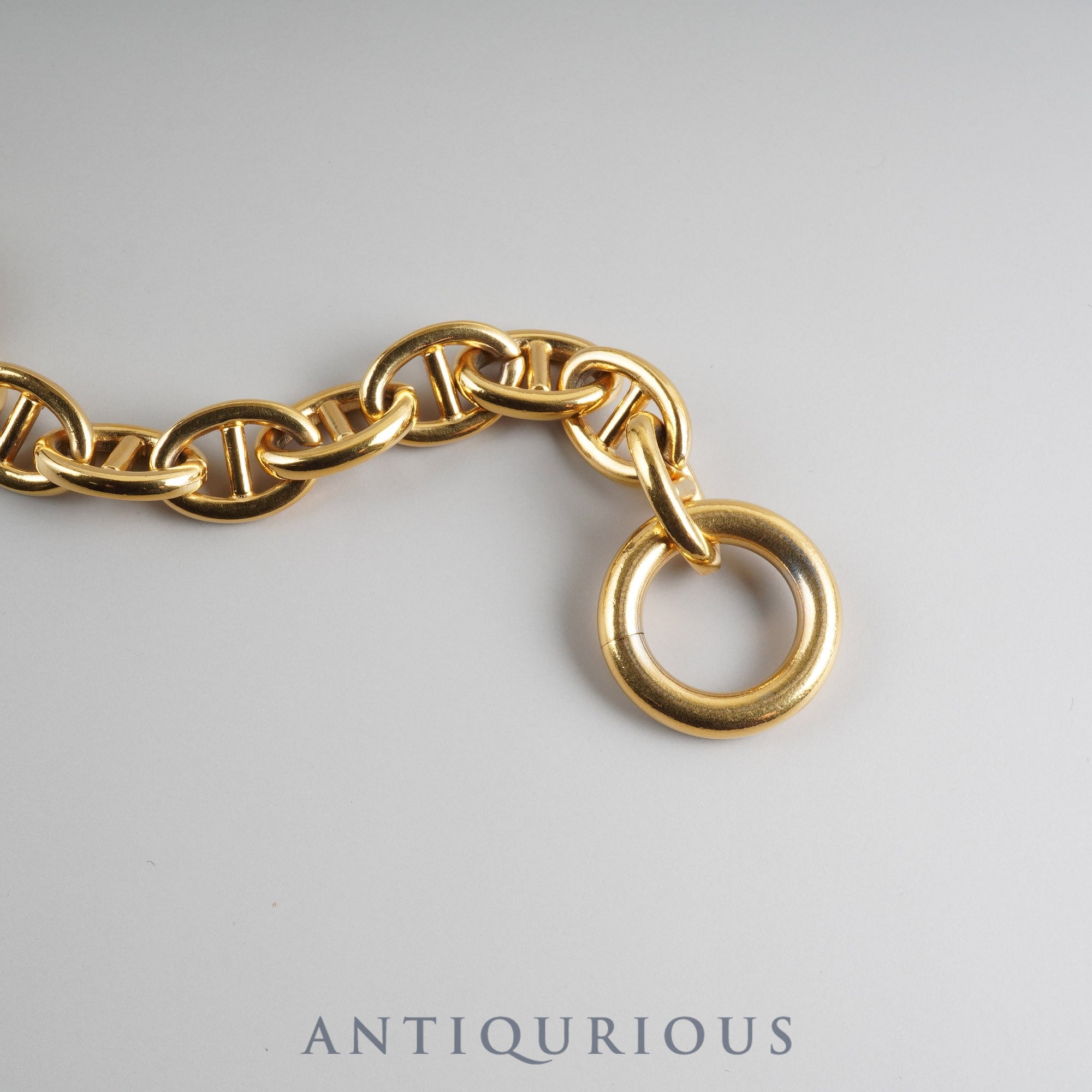 グッチ ブレスレット アンカーチェーン GP 箱 保存袋 91年刻 トム