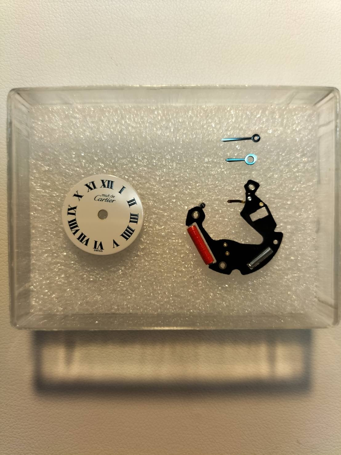 カルティエ マストコリゼ 1903 クォーツ Cal.690 SV925 革 純正D