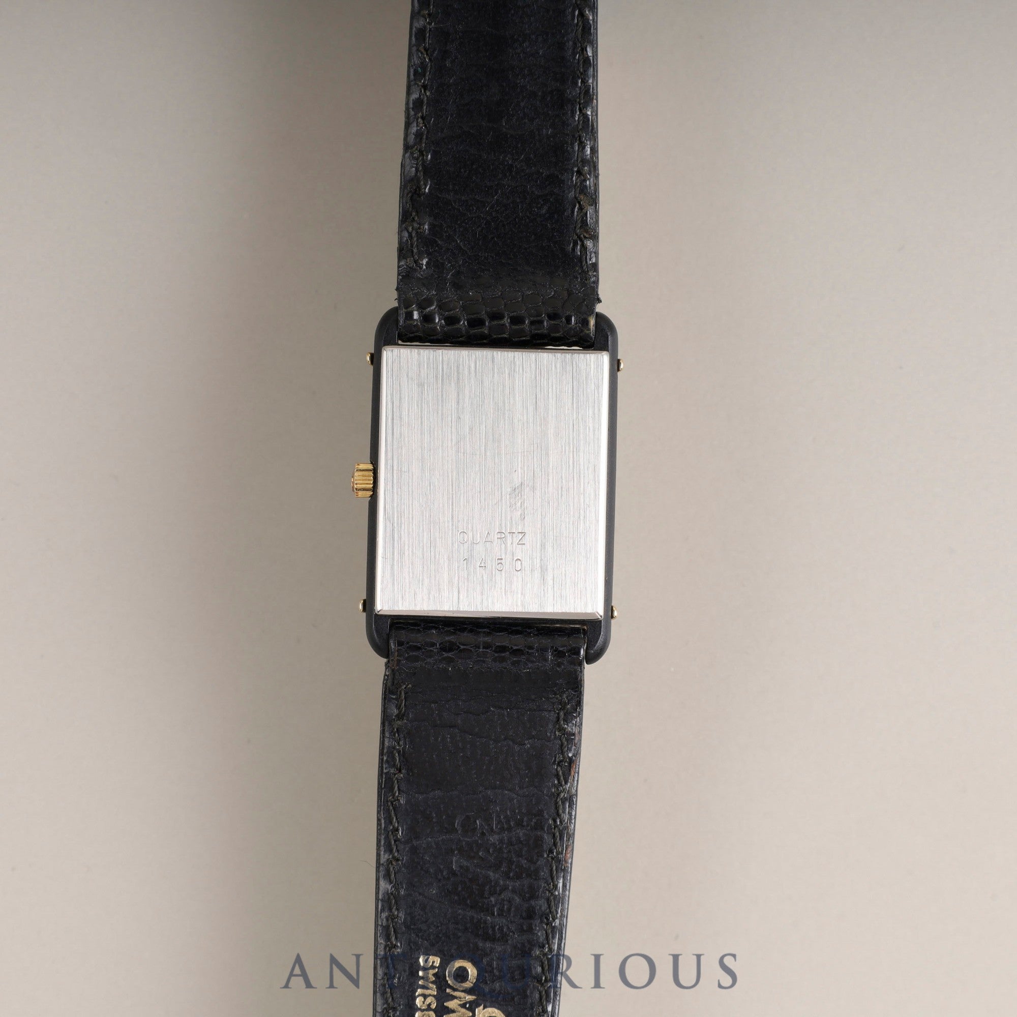 オメガ デ・ヴィル クォーツ Cal.1450 GP 純正革ベルト 純正尾錠（GP