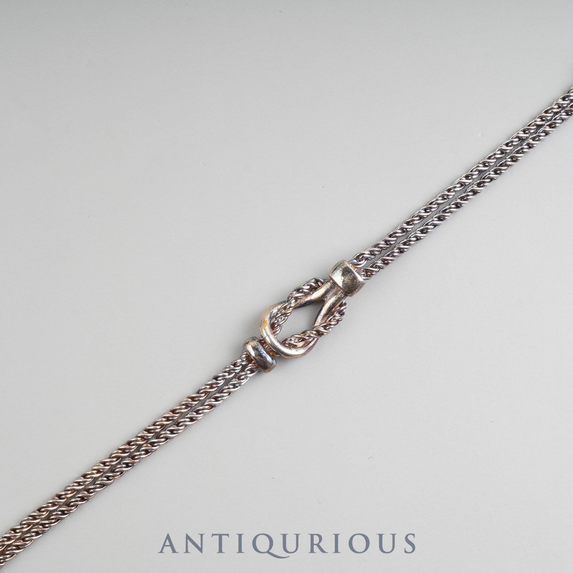 ティファニー ブレスレット センターノットダブルロープ SV925 | 東京