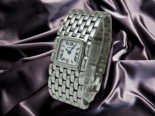 HA-7374| カルティエ パンテール リュバン Ref.W61001T9 SS スクエア