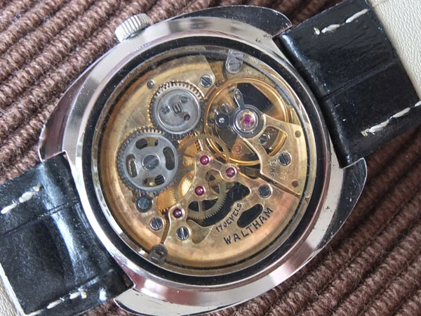 HB-0256| ウォルサム モナコ WALTHAM MONACO 両面スケルトン 17石 手巻