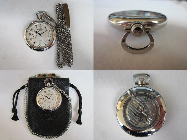 JA-0595| オリエント スターロイヤル 21石 手巻き 裏スケ 懐中時計