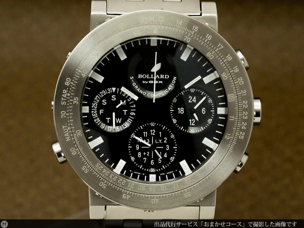 JA-0381| GSX ボラード メンズ クオーツ グランド・コンプリケーション