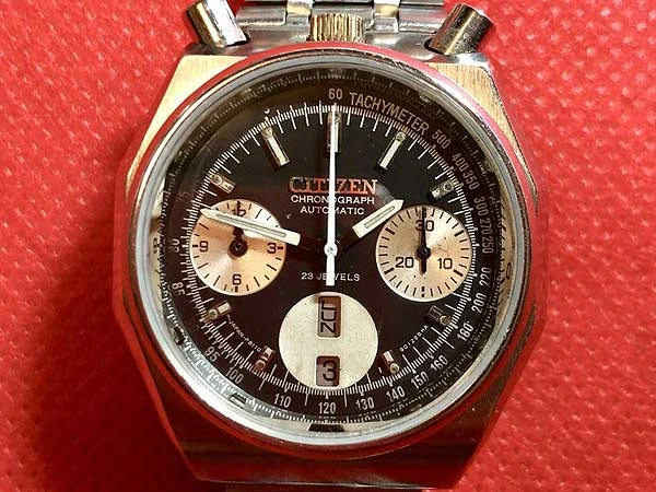 JA-1319| シチズン チャレンジタイマー 通称ツノ フライバック機能付き