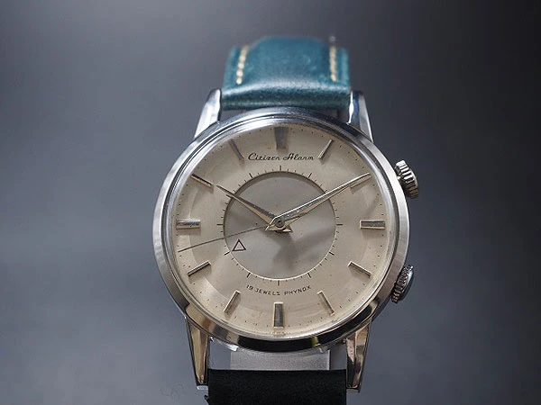 JA-2509| シチズン アラーム 19石 Citizen Alarm 手巻き メンズ腕時計希少