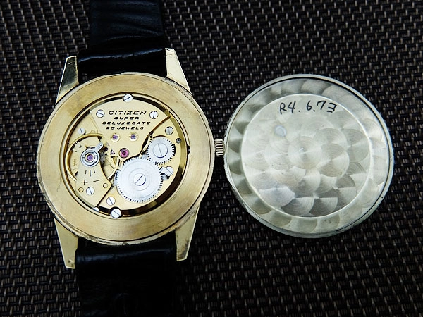 JA-2794| シチズン スーパーデラックス デイト 25石 Ref.51402-Y 14K