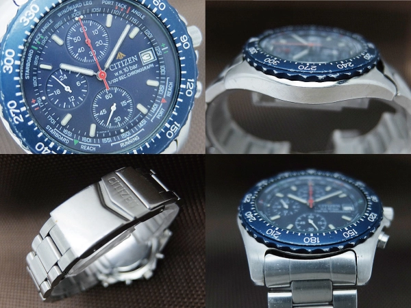 JA-2864| シチズン プロマスター 1/100秒クロノグラフ 0610-H04139TA