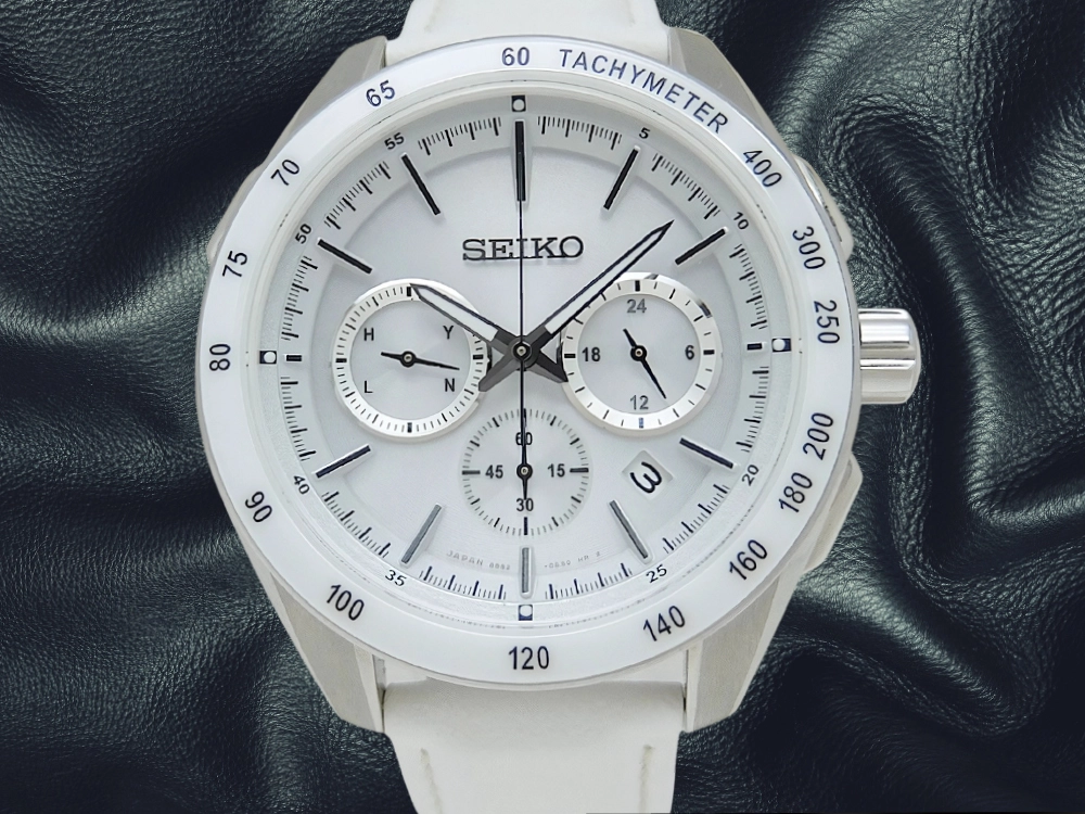 JA-3073| セイコー ブライツ ソーラー電波 クロノグラフ SAGA169 8B82