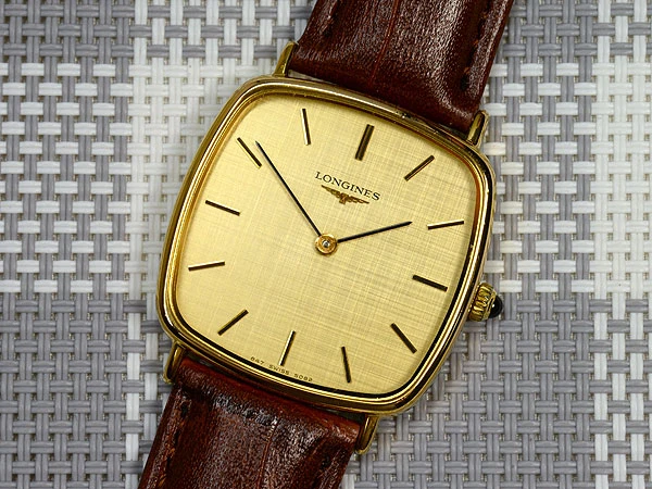 L-2871| ロンジン LONGINES 手巻き Cal.L847.4 スクエア― GP 薄型 2針