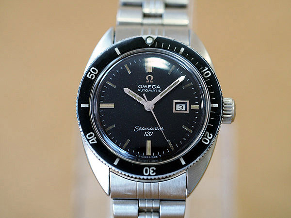 O-7954| オメガ シーマスター120 ダイバーズウォッチ ブレスレット付き