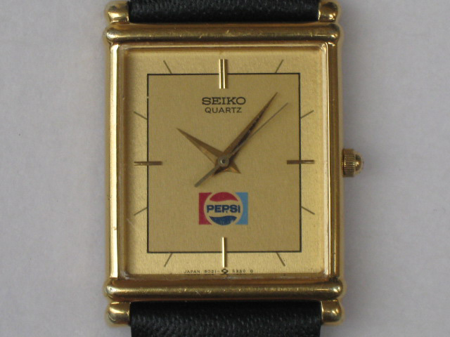 J-9320| セイコー ペプシ ダブルネーム クオーツ 9021-5270 スクエア型