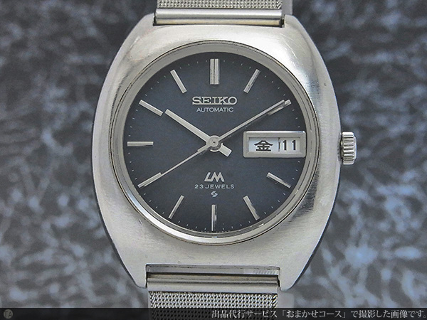 J-9435| セイコー SEIKO ロードマチック 濃紺ダイヤル 5606-6000