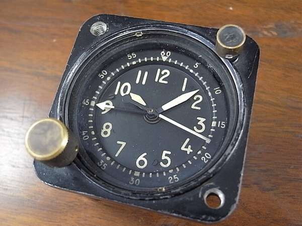 ウォルサム WALTHAM ミリタリー・アメリカ軍用 コックピットクロック