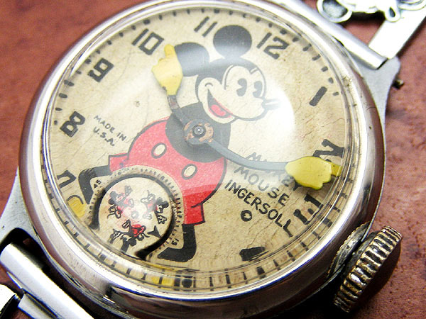 インガーソル INGERSOLL ディズニー・ミッキーマウス 最初期型 1930