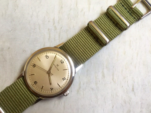 ハミルトン HAMILTON 1960年代 手巻き式 スイス製 ビンテージウォッチ