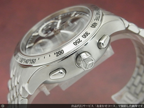 メルセデス・ベンツ Mercedes-Benz クロノグラフ ブラックダイヤル