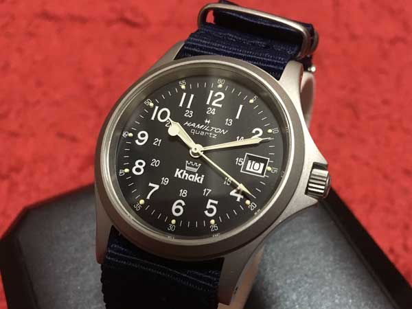 ハミルトン カーキキング 踊る大走査線 クォーツ H982113 9821