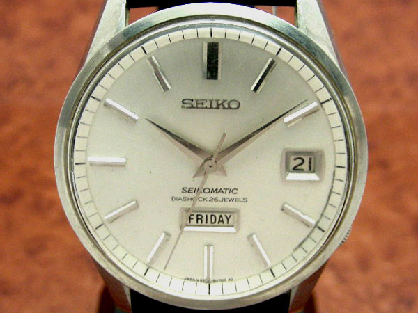 セイコー マチックウィークデーター 62系・26石 自動巻き | アンティー