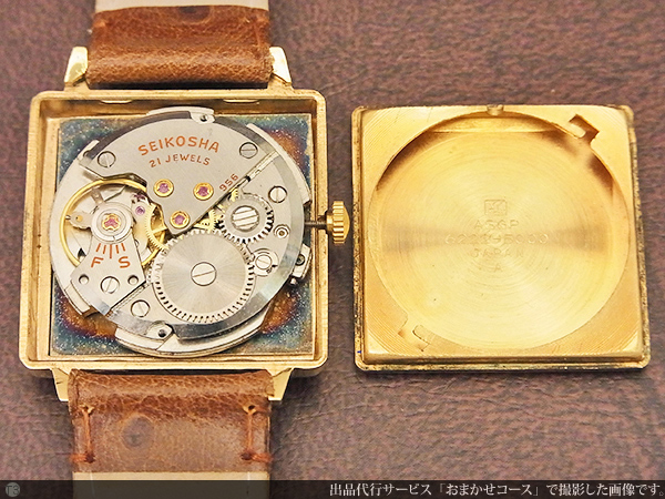 セイコー SEIKO スカイライナー カレンダー 正方形角型 6222-5000 ASGP