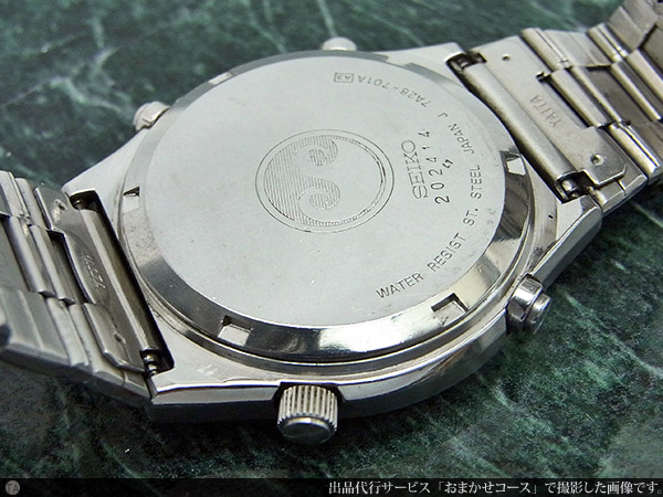 セイコー SEIKO スピードマスター 7A28-701A クロノグラフ クオーツ