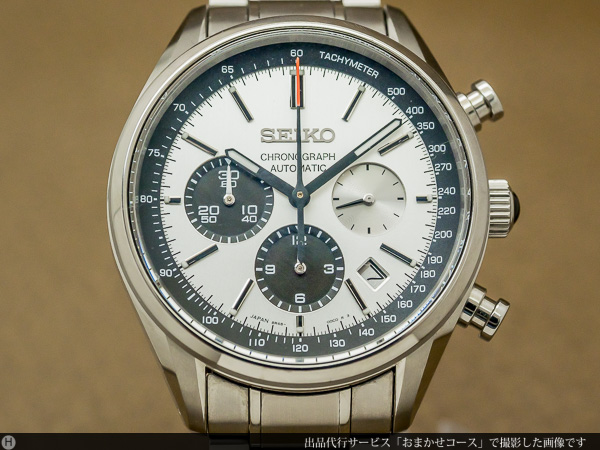 セイコー ブライツ 8R48-00C0 オートマチック クロノグラフ デイト