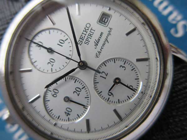 セイコー SPIRIT クロノグラフ&アラーム クォーツ 7T32-7000 希少絶版